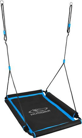HUDORA Nestschaukel Square 110, schwarz/hellblau