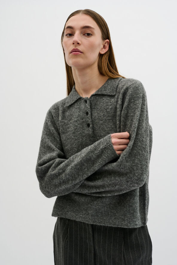 Karen by Simonsen KBNoabelle Polo Opal gray melange
