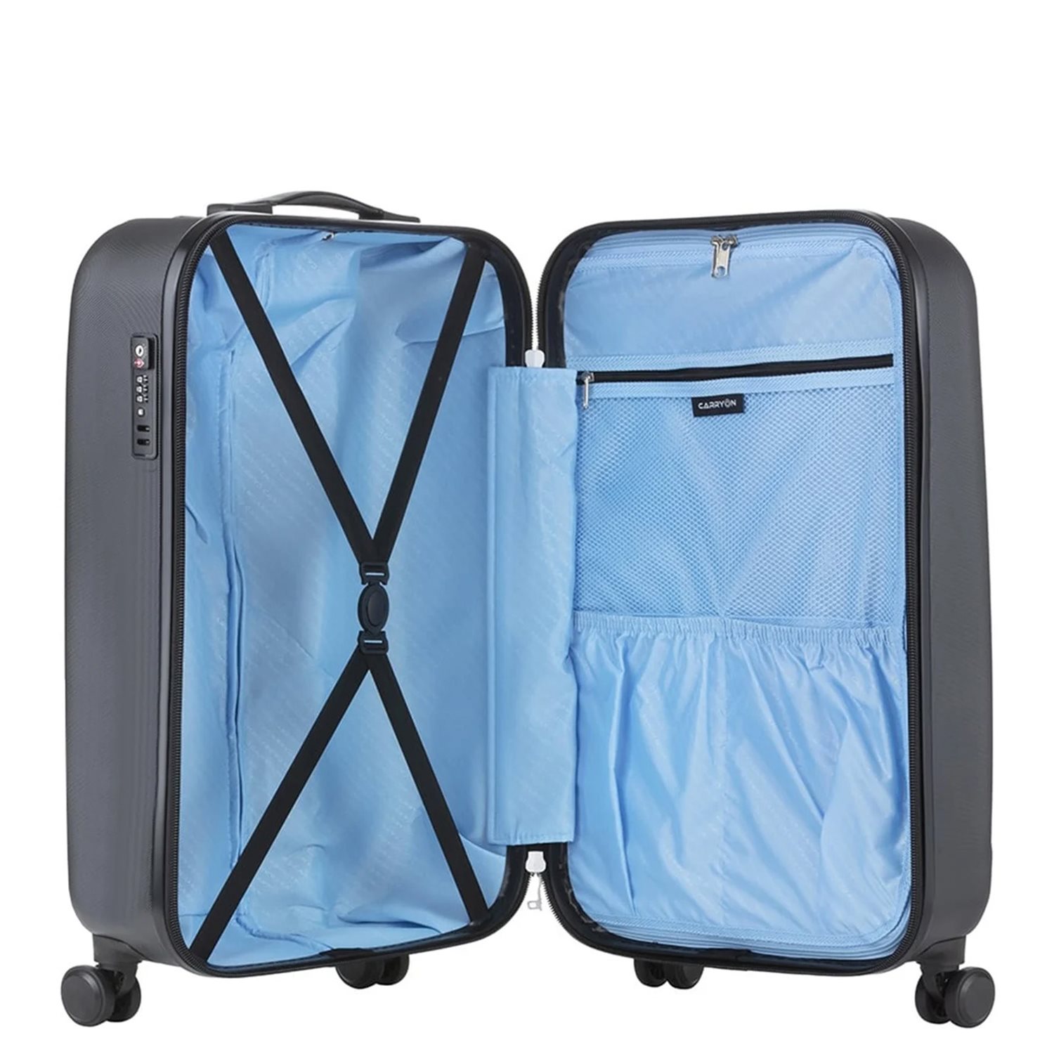 CarryOn Skyhopper 4 Wiel Trolley 55 black