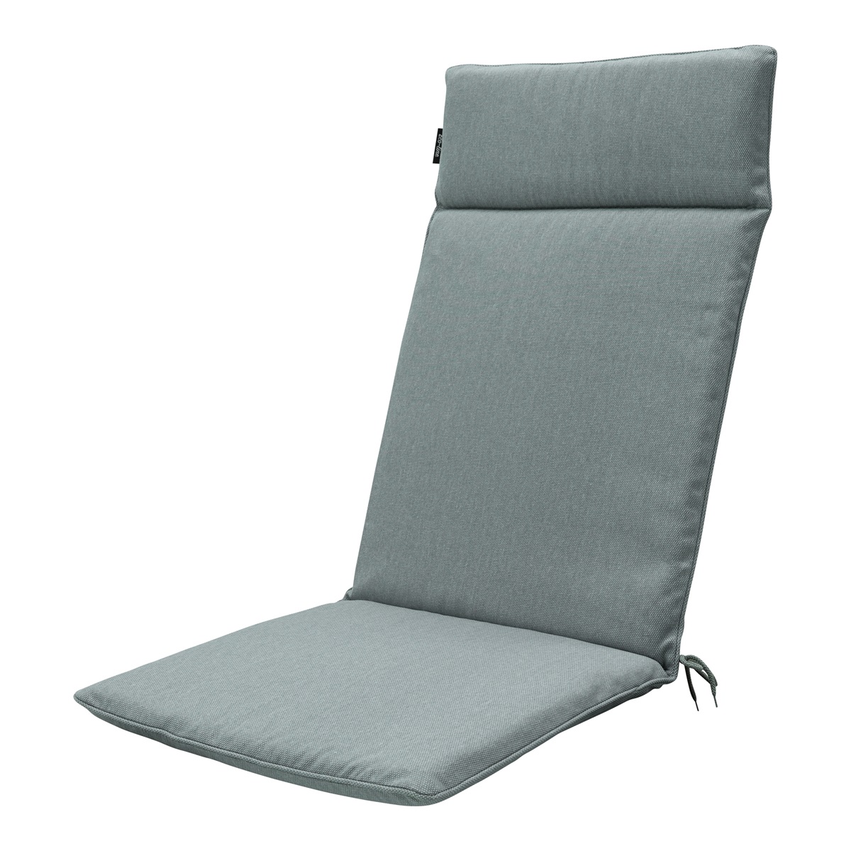 Madison Silver canvas eco+ Tuinstoelkussen - Set van 4