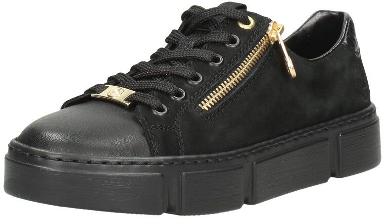 Rieker Veterschoenen Laag zwart