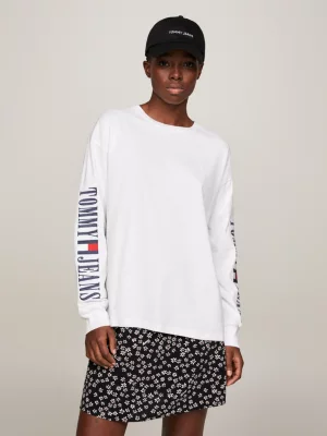 Camiseta de manga comprida com o logotipo da Archive