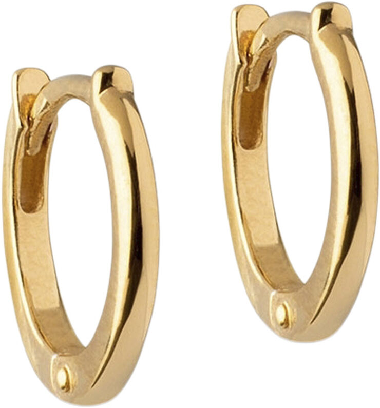 ENAMEL Copenhagen Hoops, Classic 8 mm 925s/gp