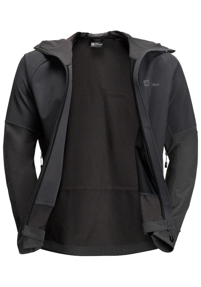 Jack Wolfskin Softshelljacke »ALPSPITZE HOODY M« mit Kapuze