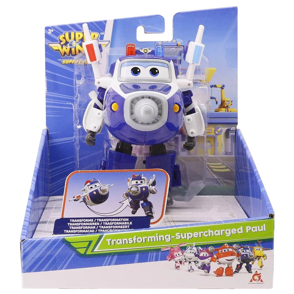 SUPER WINGS - FIGURINE TRANSFORMING SUPER CHARGE