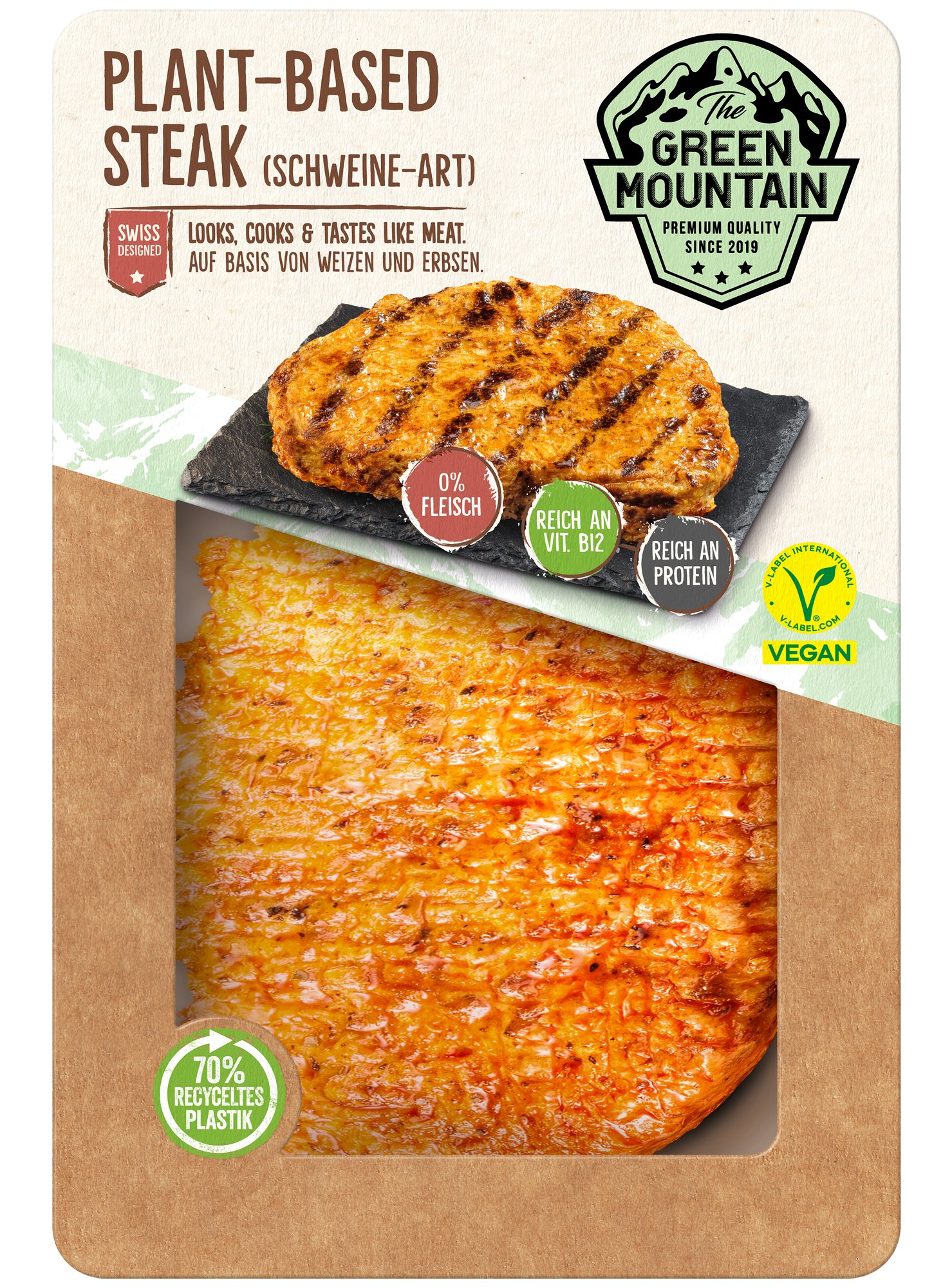 The Green Mountain Steak Schweine-Art