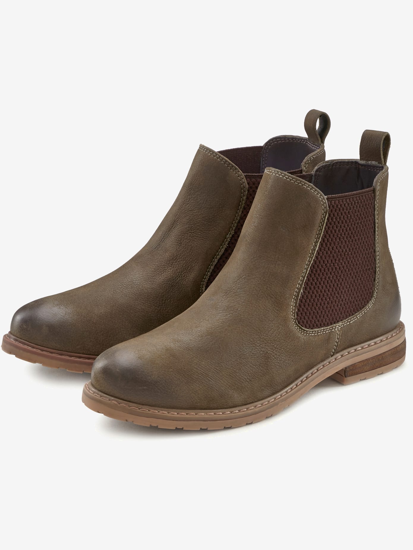 Bottines chelsea bottes d'hiver en cuir de qualité