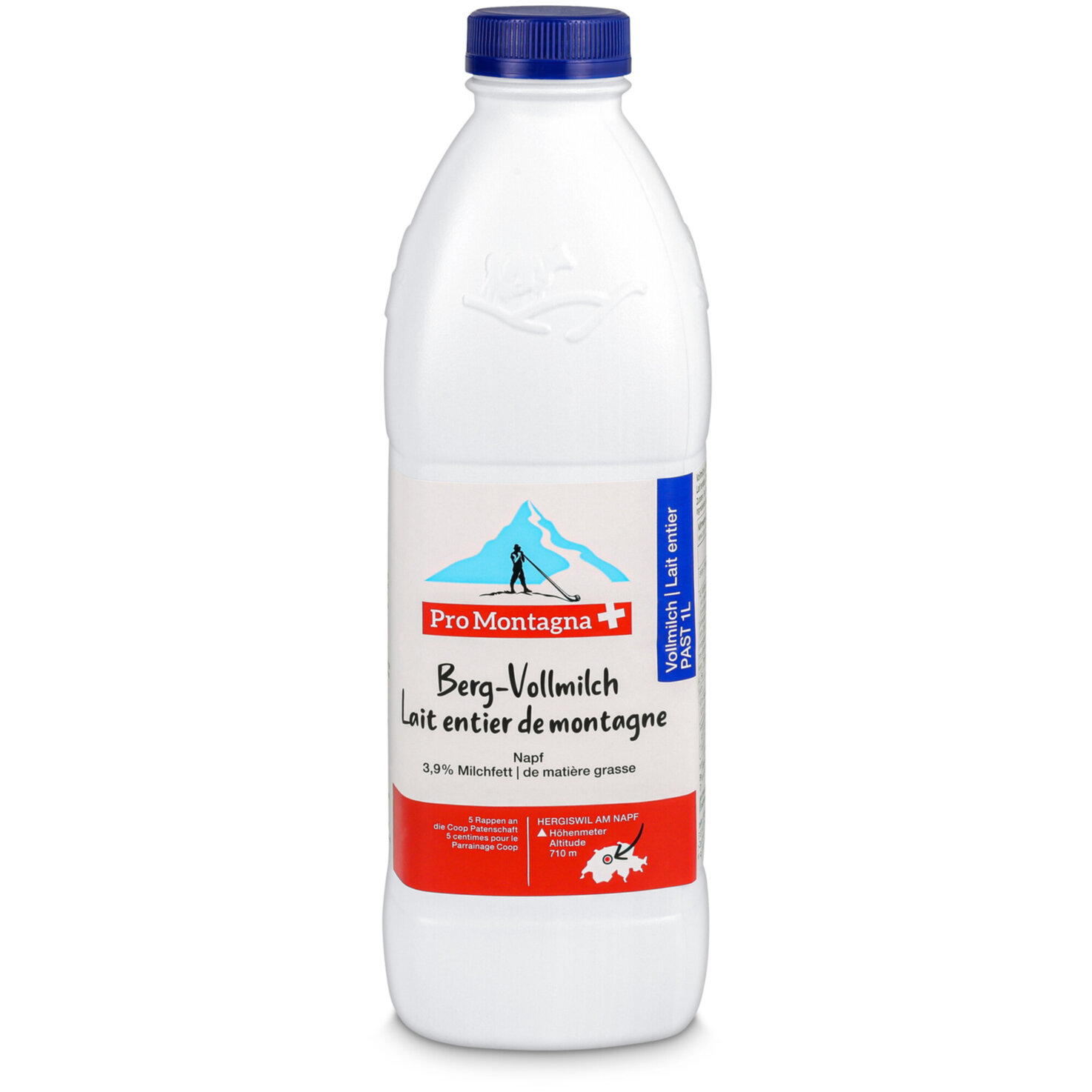 Pro Montagna Vollmilch 3,9% Milchfett Past