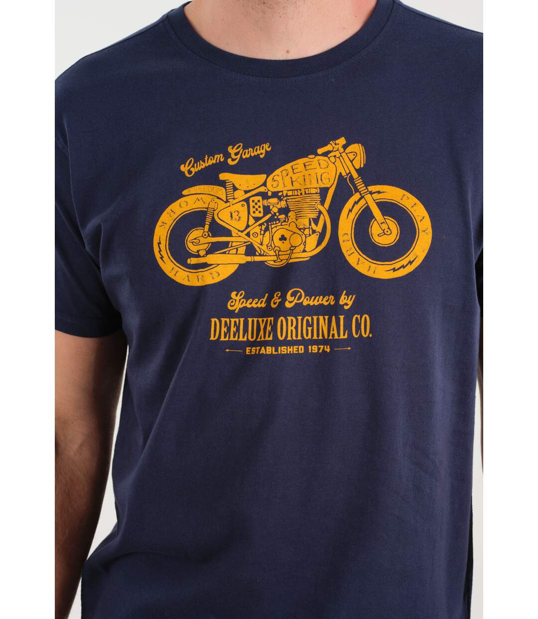 T-shirt col rond coton GARAGE