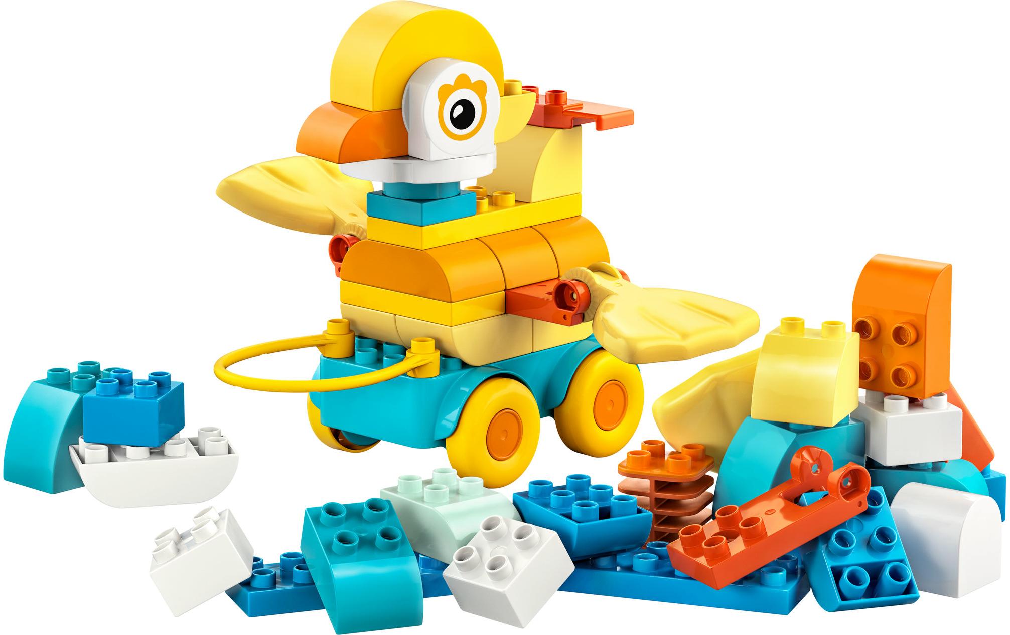 DUPLO® Tiere auf Rädern 3-in-1-Set 10448Bauspielzeug für stundenlanges Spielvergnügen