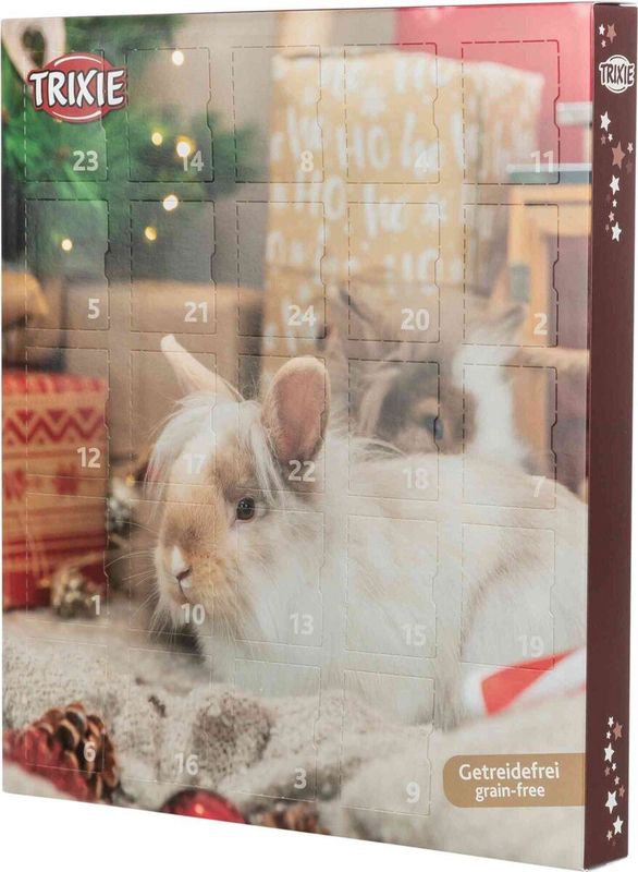 Trixie - Advent Kalender - Knaagdier - Diverse Snacks - 30X2X42 cm