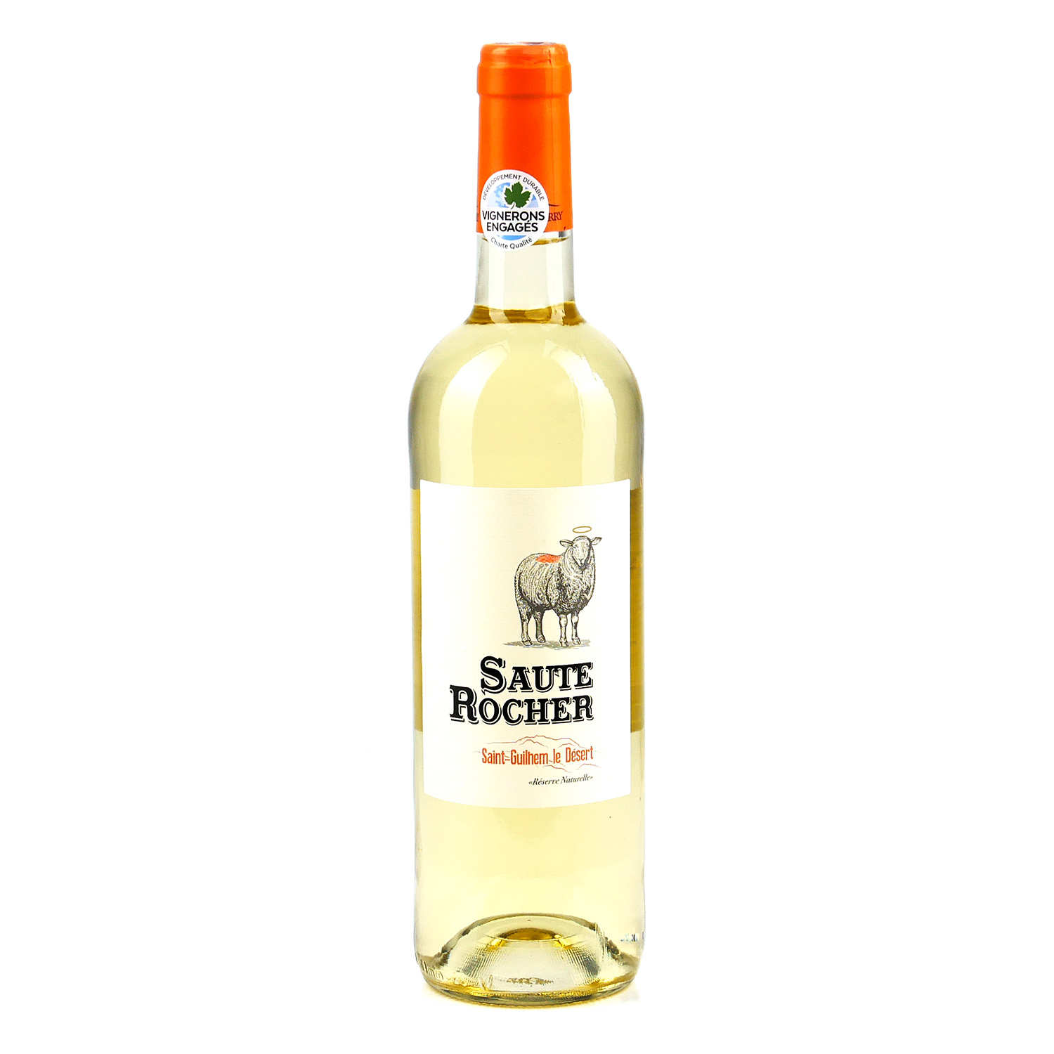 Saute-Rocher Blanc - vin blanc IGP Saint-Guilhem-de-Désert