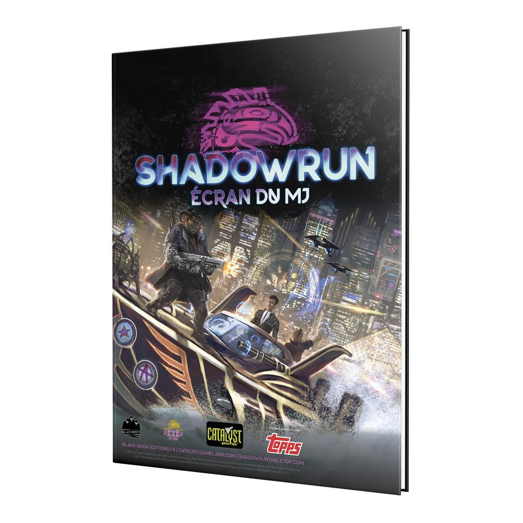 Shadowrun 6 - Ecran du MJ + Livret + Fiches Prétirées