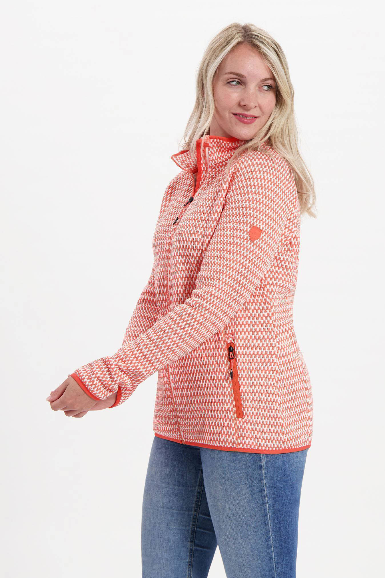 Kjelvik outdoor vest Laurie koraalroze