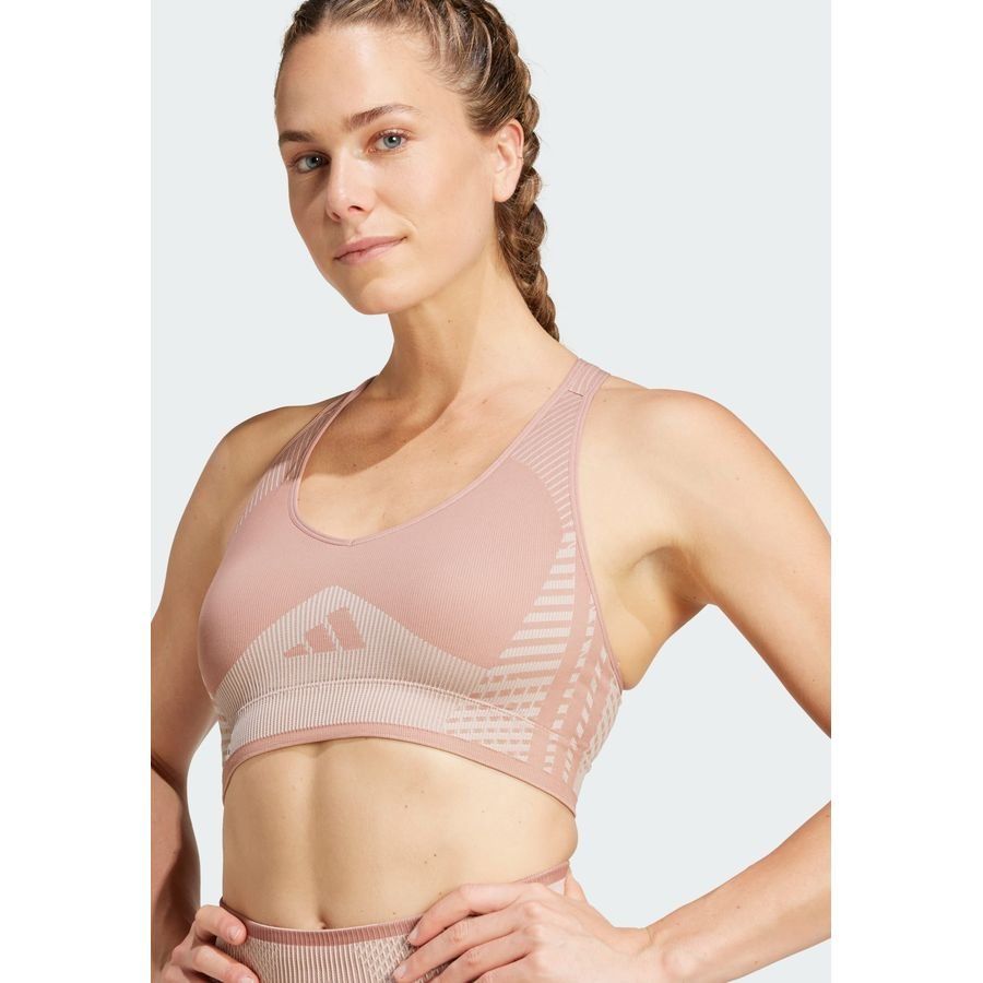 Adidas Brassière AEROKNIT Training Maintien léger
