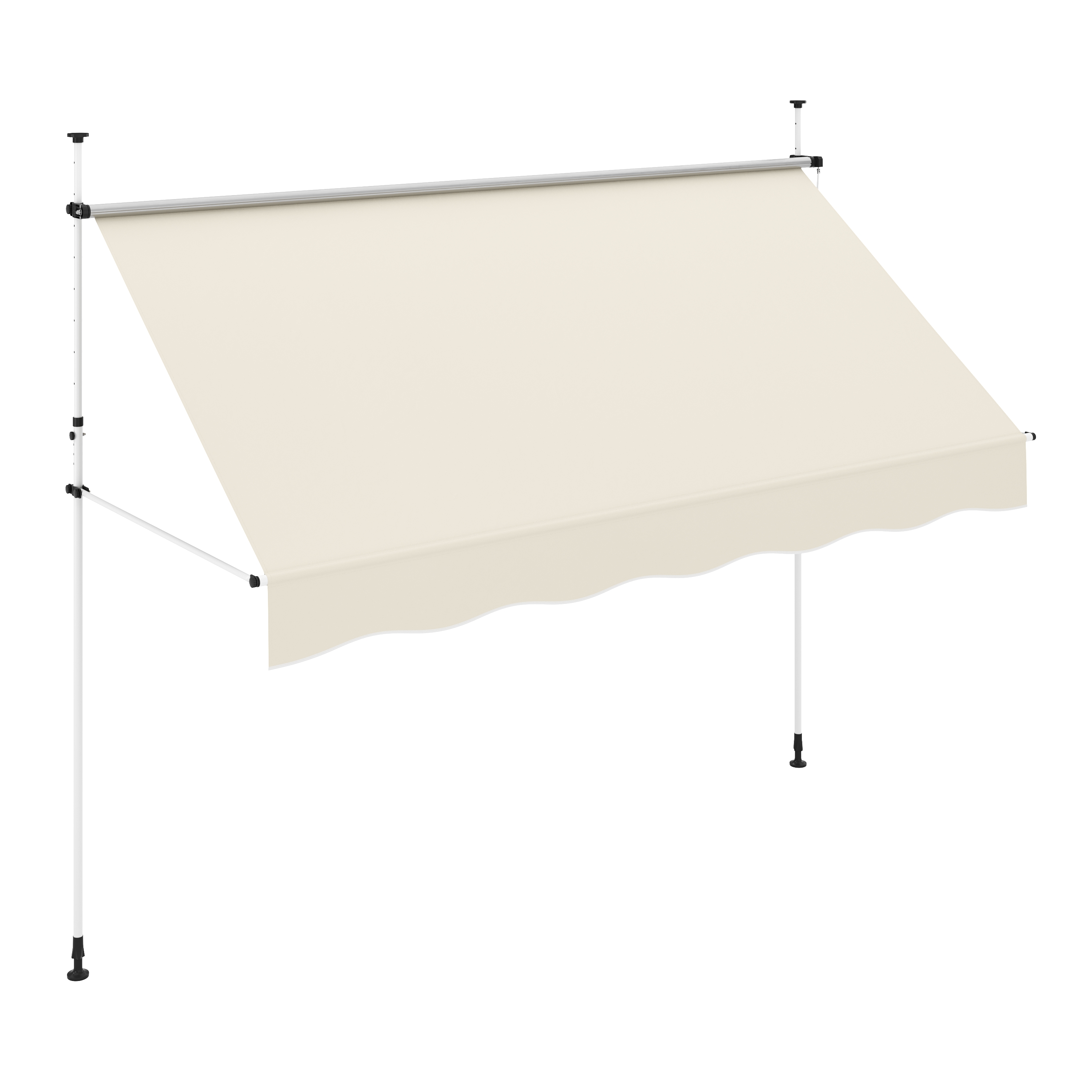 Balkonmarkise 350 x 120 cm beige