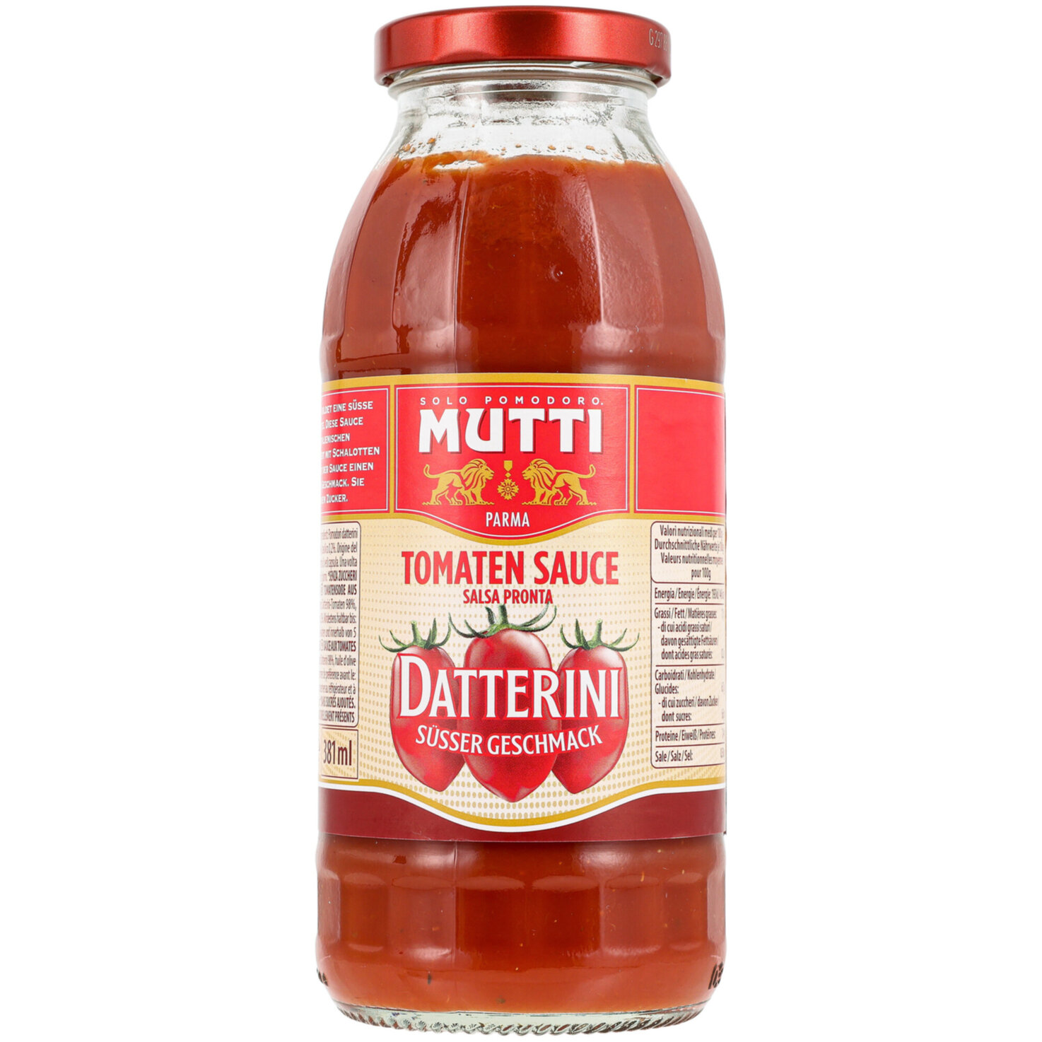 Mutti Salsa Pronta di datterini