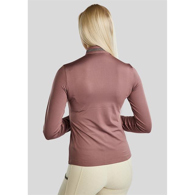 Trainingsshirt Montar MOGaia Brushed Gun Metal Middenroze