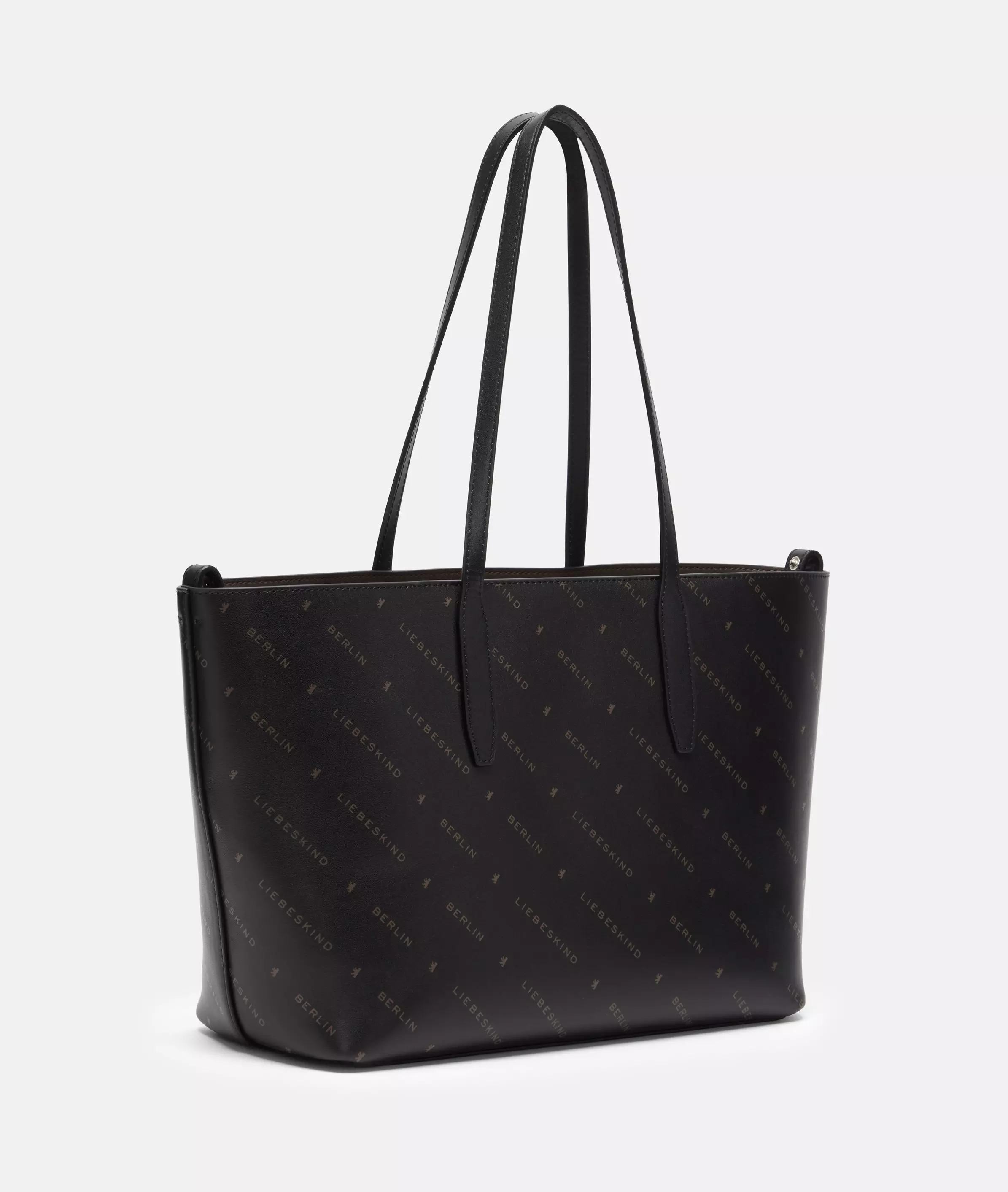 Monogram Shopper M Leather shopper with monogram
