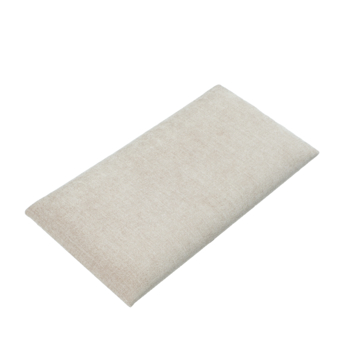 Wandkussen linnen taupe 60x30 cm