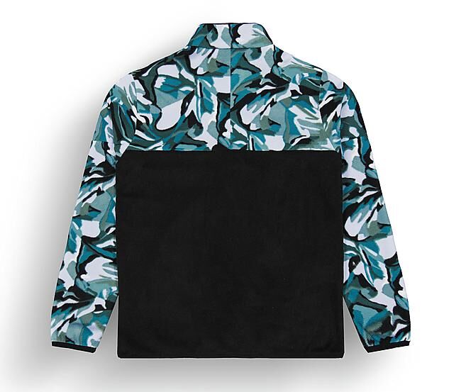 PICTURE - POLAIRE 1/2 ZIP ARCCA 1/4 PRINTED FLEECE