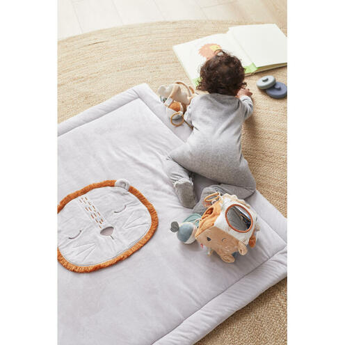 Babou & Kendi Tapis de Jeu et Parc 100x100 Veloudoux - NOUKIE 'S