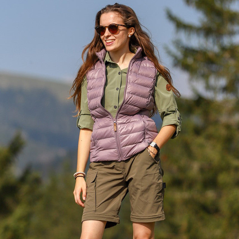 Frauen Thermo Gilet Pac Vest woodrose