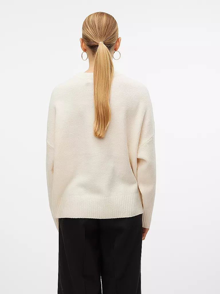 VERO MODA Pullover VMBOOM creme