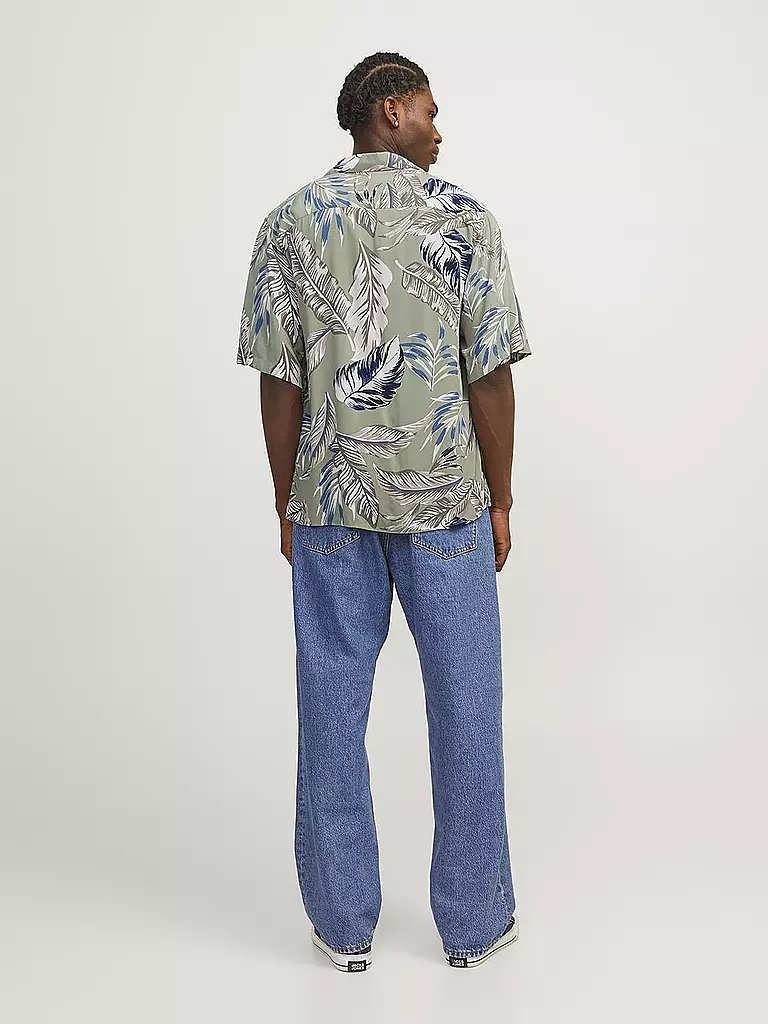 JACK & JONES Hemd Regular Fit JJEJEFF hellgrün