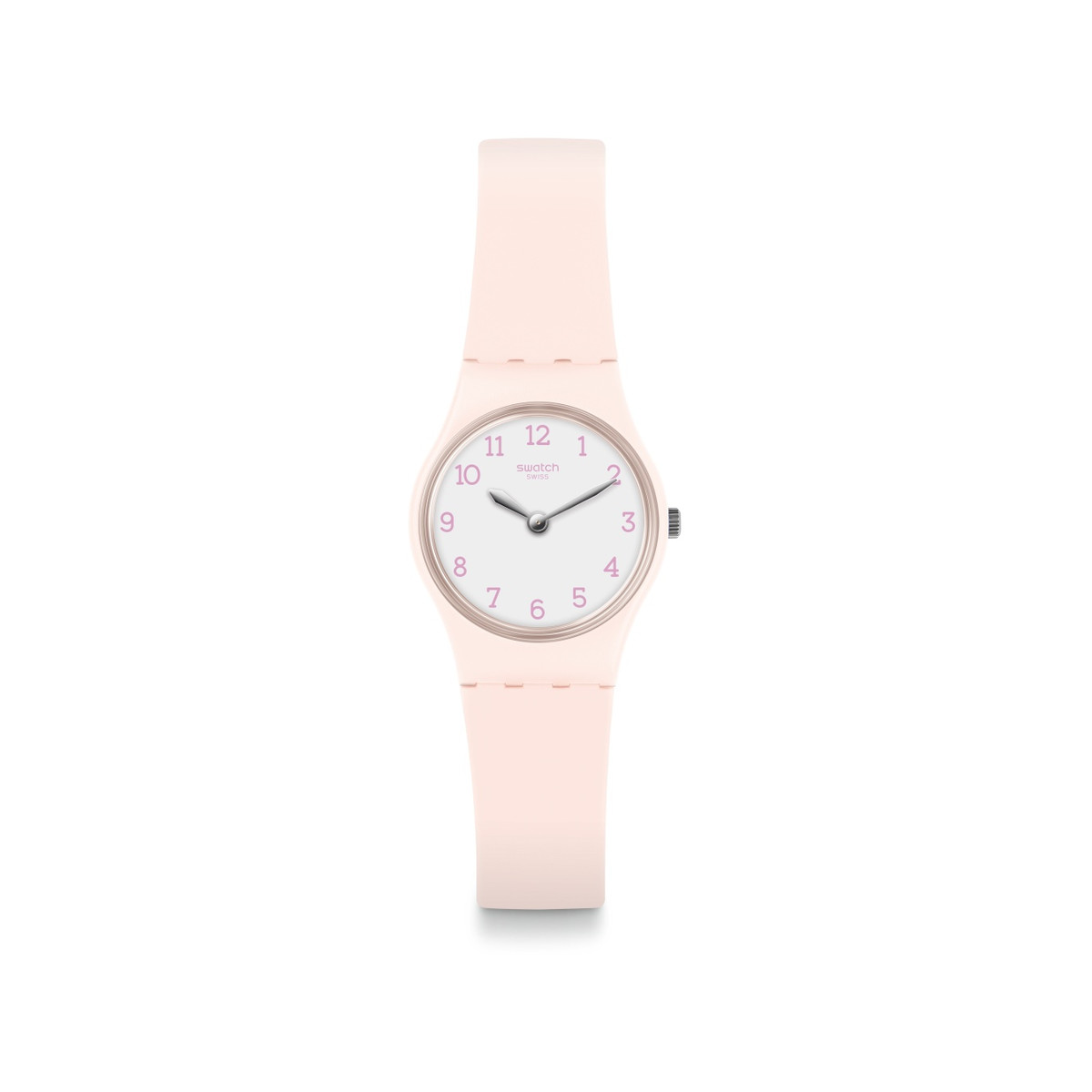 Montre Swatch femme plastique silicone rose