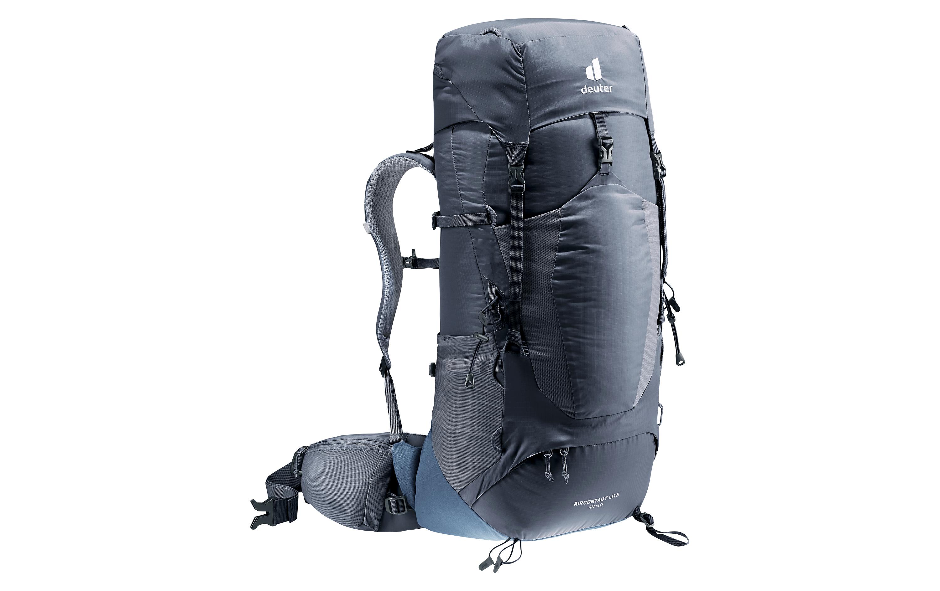 Wanderrucksack Aircontact Lite 40 + 10 Black/Marine<br>Trekkingrucksack
