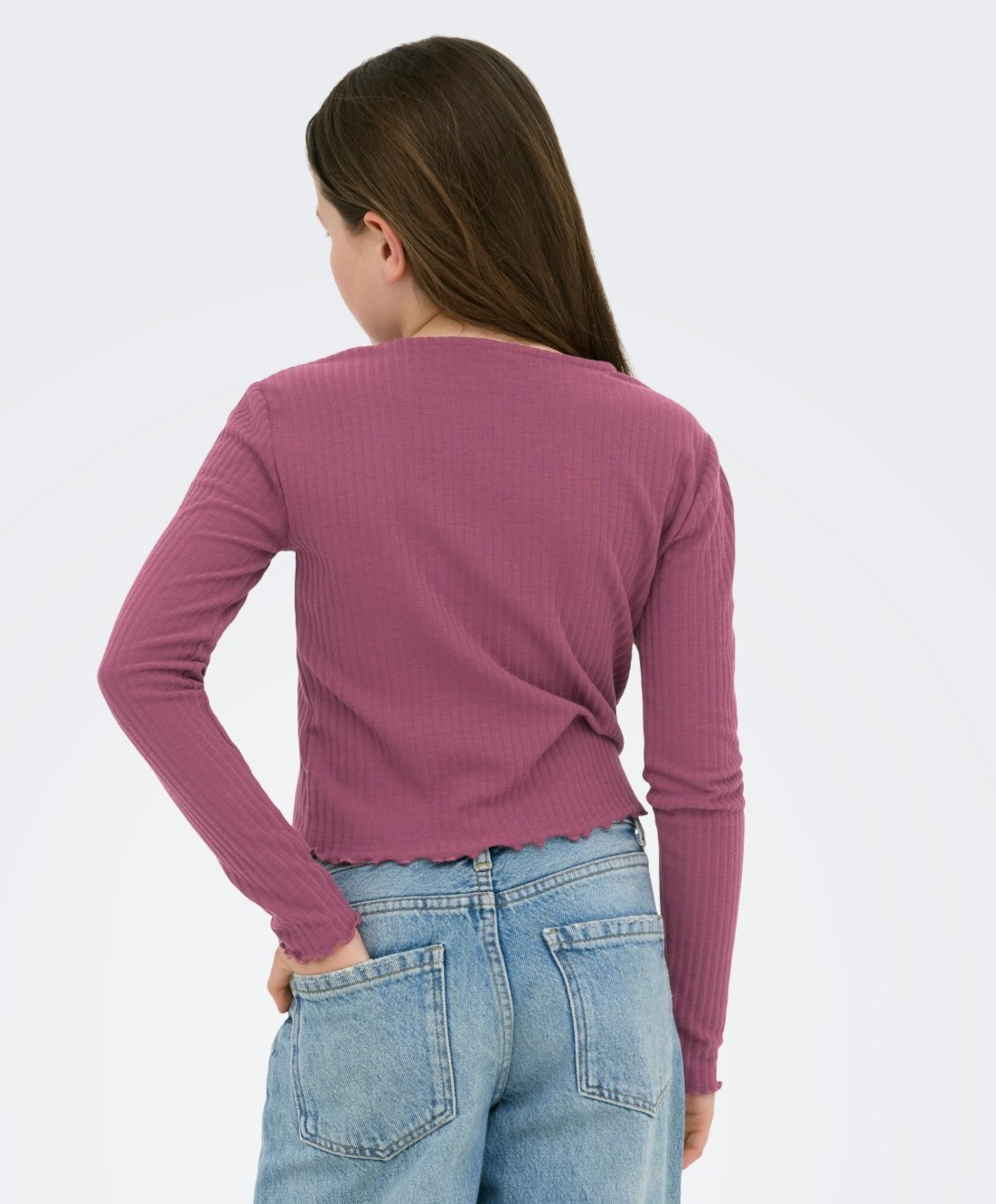 Only Meisjes longsleeve roze