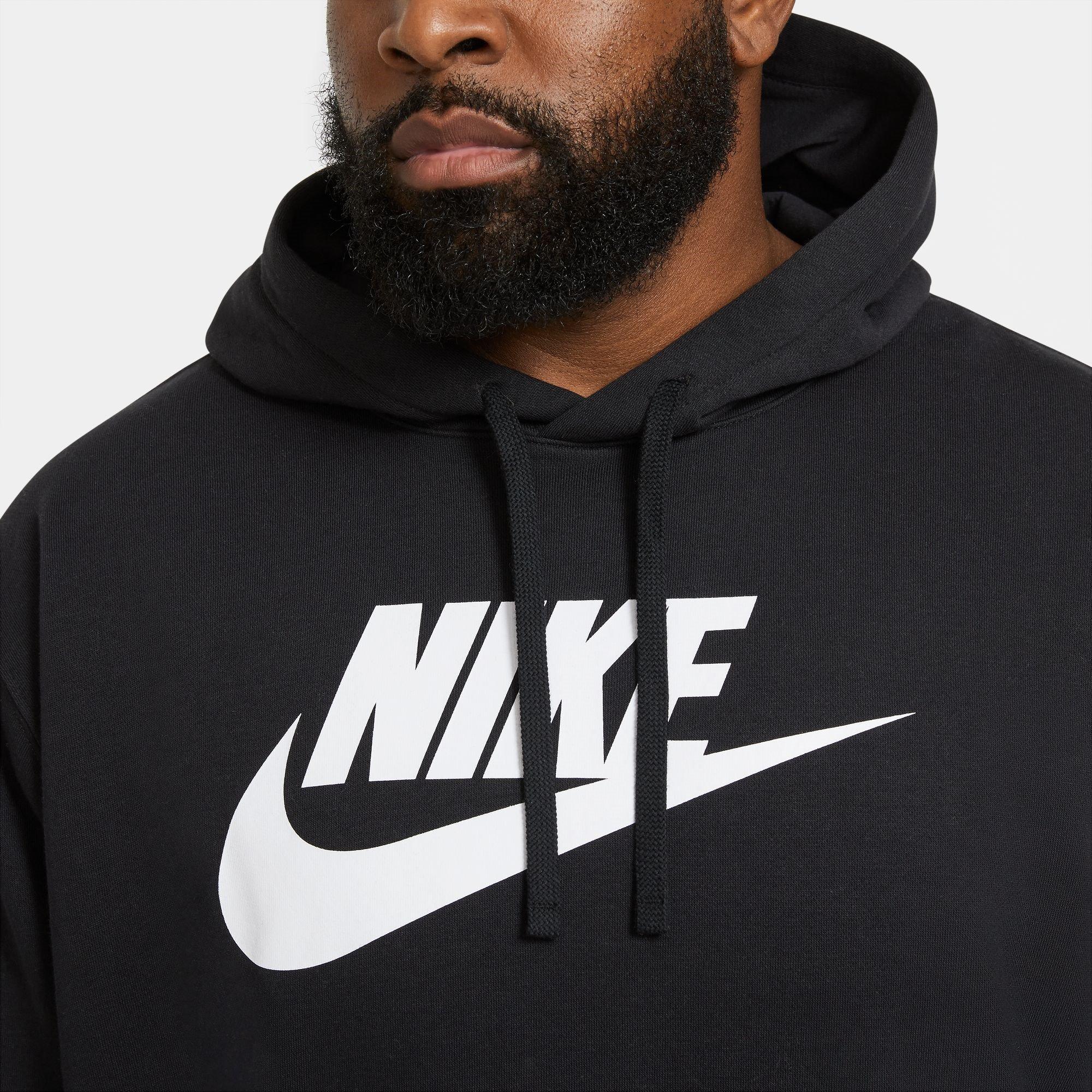 Nike Sportswear Club Fleece Mens Graphic Pullover Hoodie