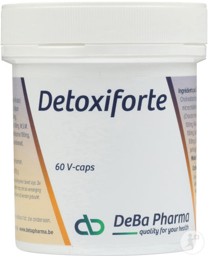 Deba Detoxiforte 60 Capsules Végétariennes