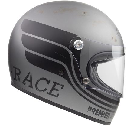 Casque Premier TROPHY - BTR - MATT - Gris / Noir