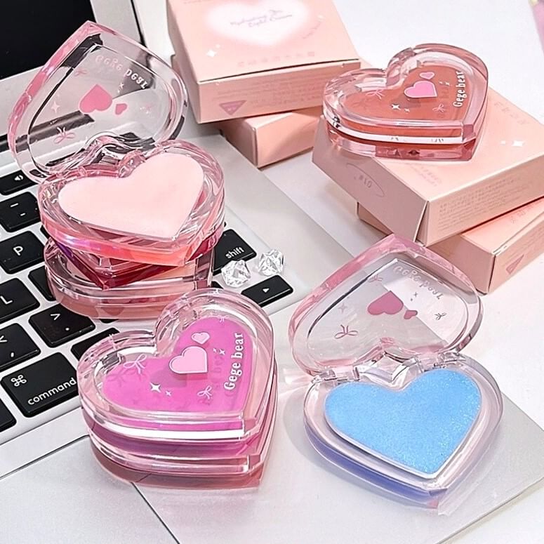 Gege Bear - Clear Watery Cheek Highlighter - 1-4