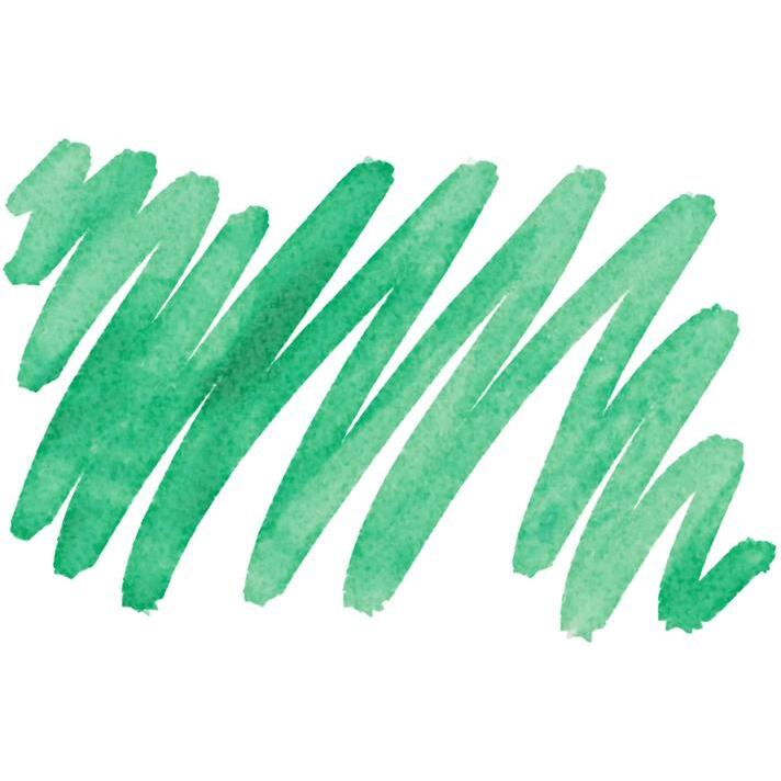DARWI Marqueur Peinture sur Céramique à Froid Pointe Conique Fine 2mm - Vert bouteille