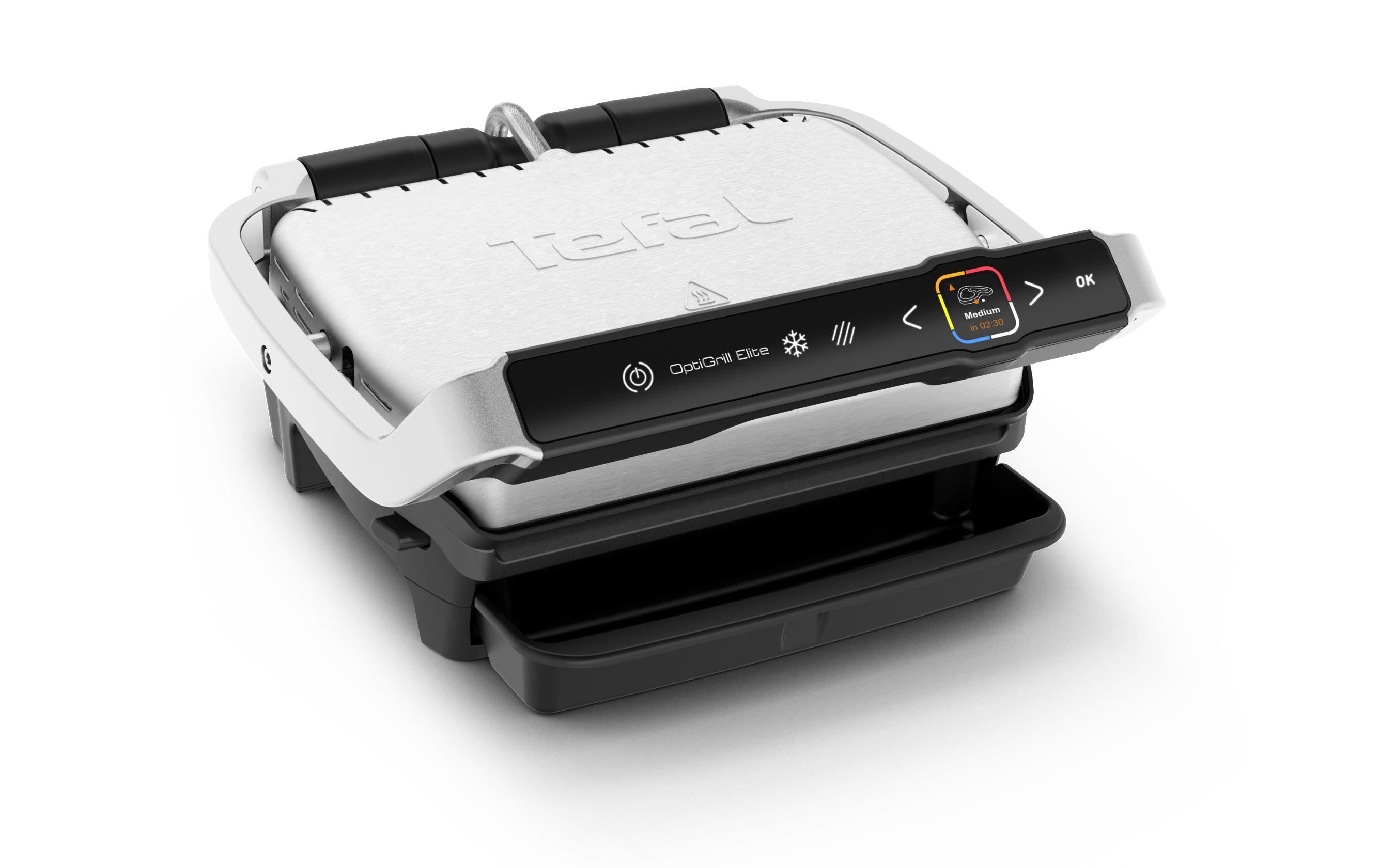 Kontaktgrill Optigrill Elite 2000 W<br>Intelligenter Elektrogrill