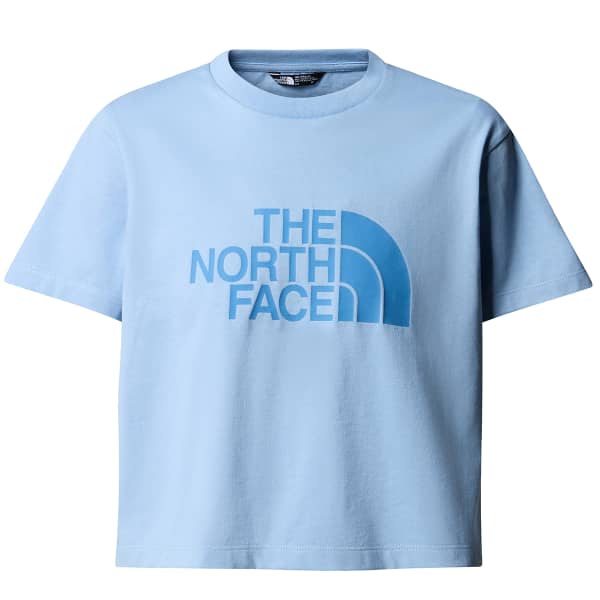 T-shirt THE NORTH FACE G S/S CROP EASY TEE STEEL BLUE