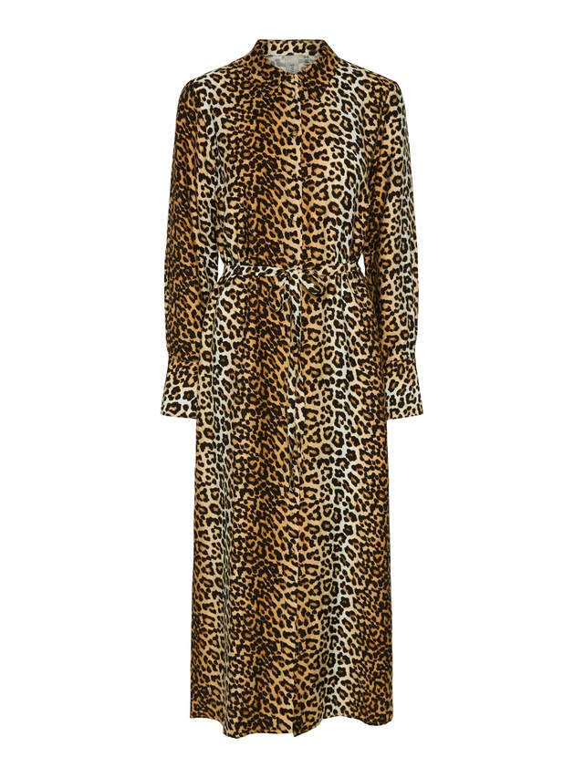 Y.A.S Hemdblusenkleid »YASKAYA LS LONG SHIRT DRESS S. NOOS« Sommerkleid,