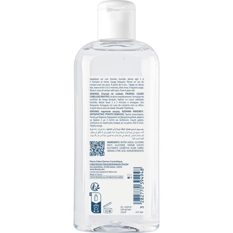 Shampooing traitant Ducray Sensinol - Flacon de 200 ml