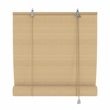 KARWEI bamboe roll-up lichtdoorlatend naturel (kleurnr. 1032) 150x180 cm (bxh)
