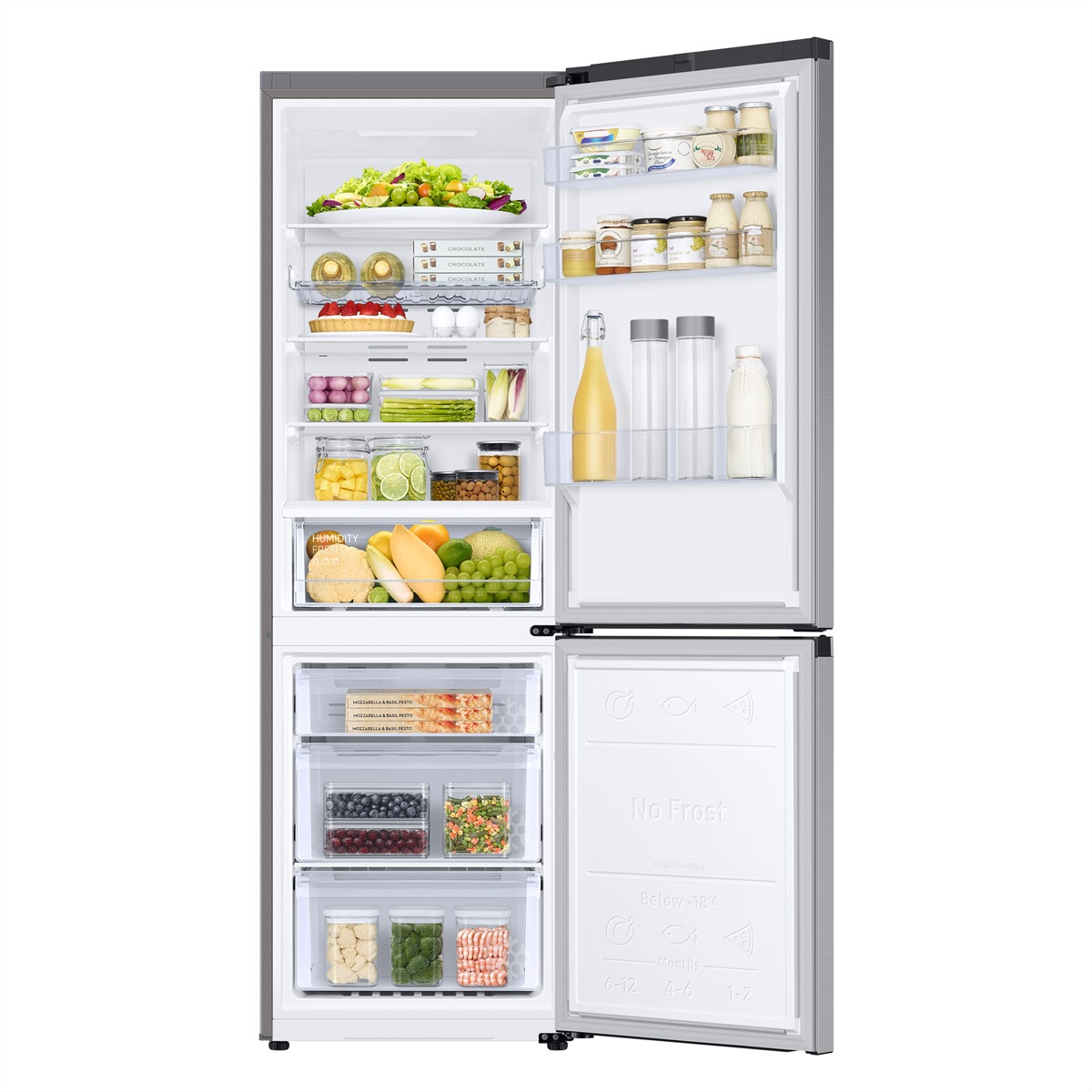 Samsung Kühl-/Gefrierkombination 185,3 cm hoch 59,5 cm breit