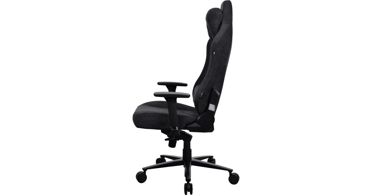 ArozziVernazza Soft Fabric - Pure Black gamestoel  (Zwart)