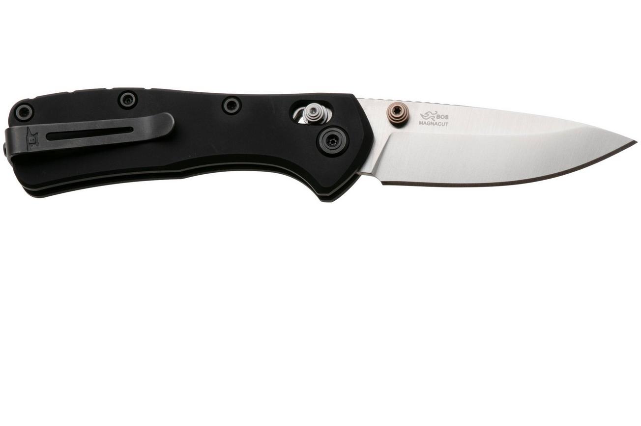 Buck 790 Mini Range Elite 0790BKS Satin MagnaCut, Black Aluminum, zakmes