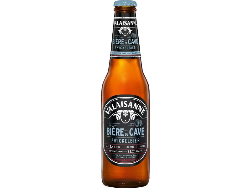 Valaisanne Zwickelbier 4 Stück x 0.33 l Unfiltriertes Spezialbier aus der Schweiz