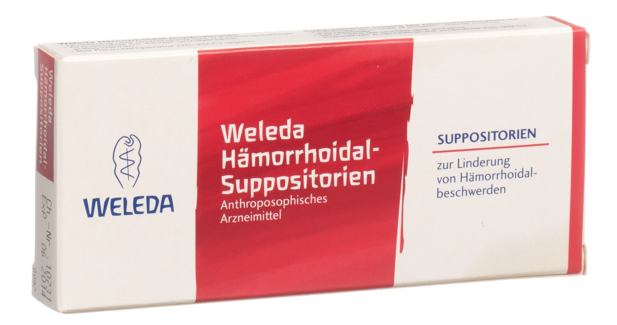 Weleda Hämorrhoidal-Suppositorien Supp Blist 10 Stk