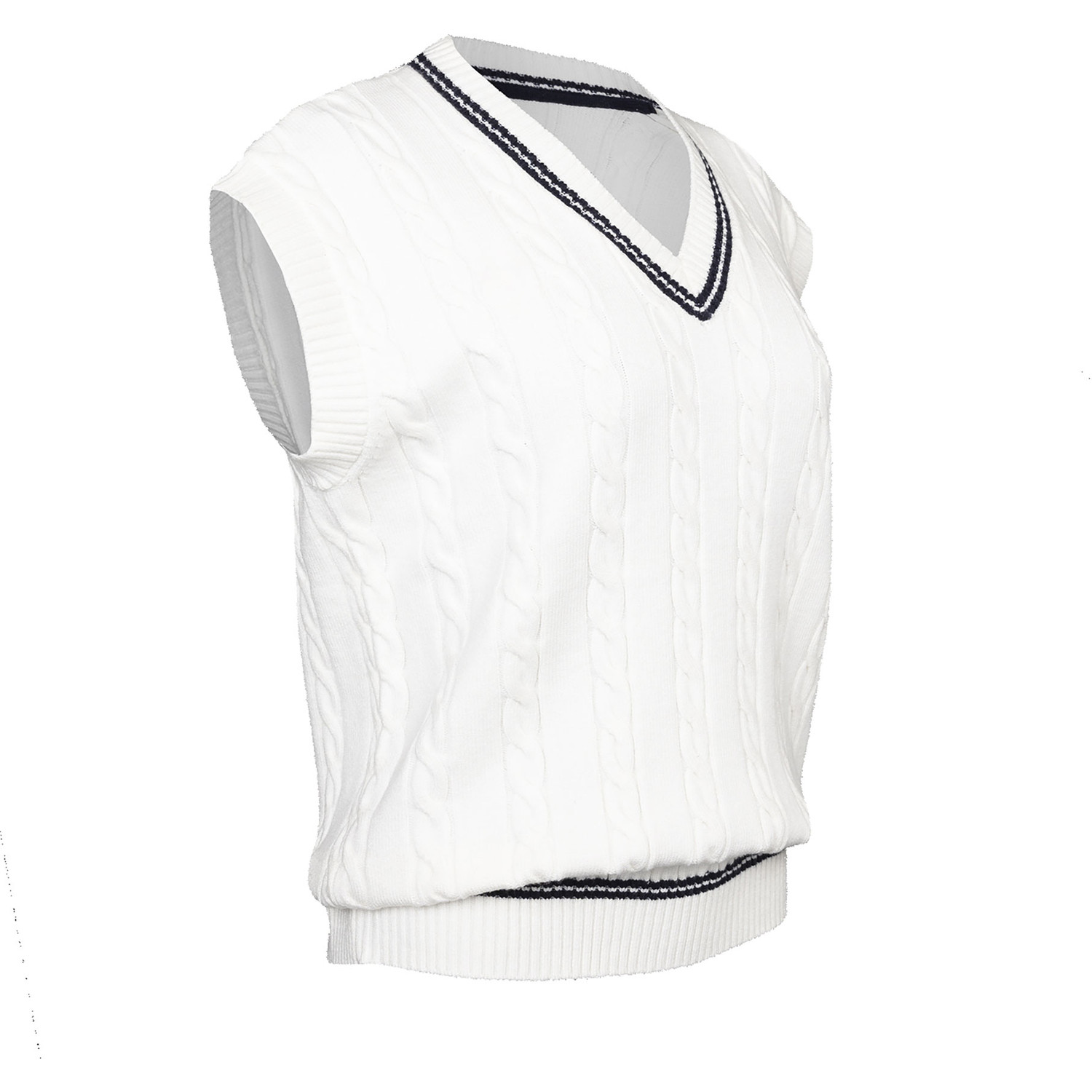 Indian Maharadja Sleeveless Knit Sweater