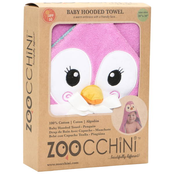 ZoocchiniZoocchini   Kapuzenbadetuch Pinguin