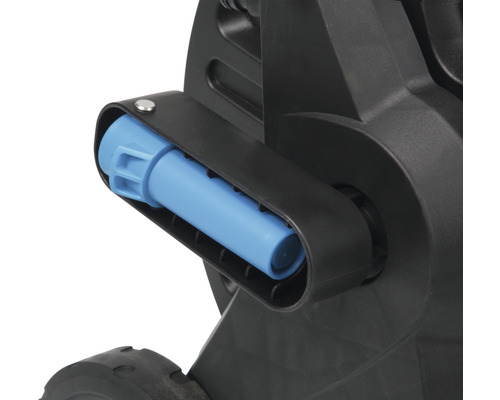 Kunststof slanghaspel voor_q FQ-KSW 20 met softgrip en remsysteem inclusief 20m tuinslang comfort 1/2